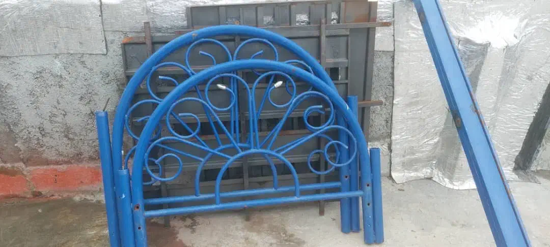 تخت خواب فلزی بچه یک نفره|تخت و سرویس خواب|گرگان, |دیوار