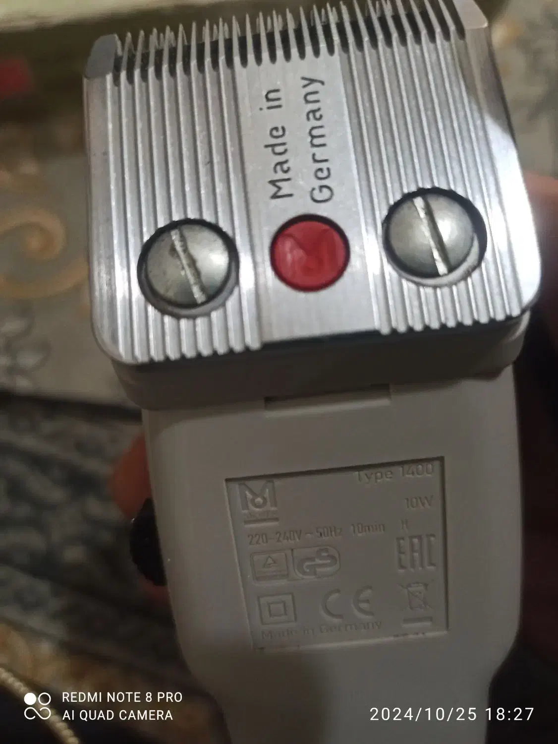 موزر آلمانی اصل درجه یک|آرایشی، بهداشتی، درمانی|کامیاران, |دیوار