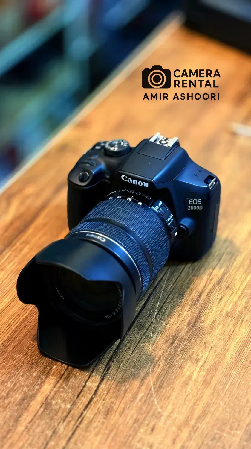 دوربین Canon 2000D ب همراه لنز 18-55 و 18-135|دوربین عکاسی و فیلمبرداری|رشت, دیانتی|دیوار