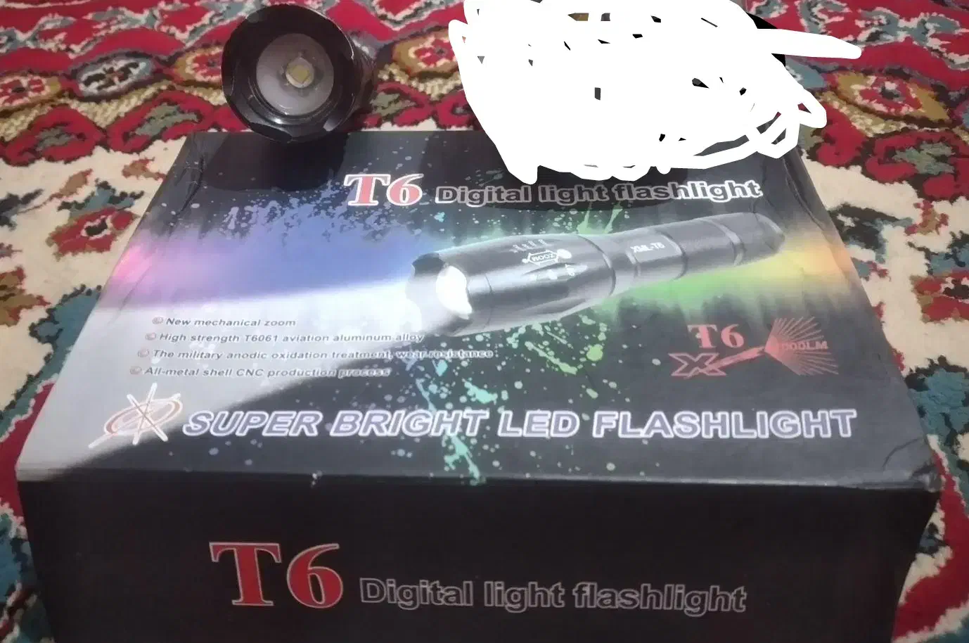 چراغ قوه شارژی|کوهنوردی و کمپینگ|رومشکان, |دیوار