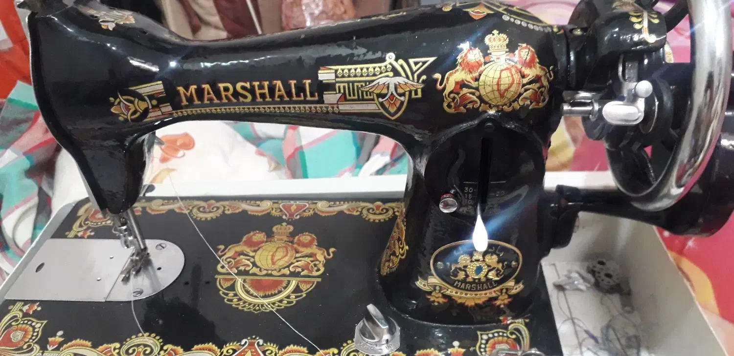 چرخ خیاطی مارشال قدیمی|چرخ خیاطی و ریسندگی|محمدشهر, جعفرآباد|دیوار