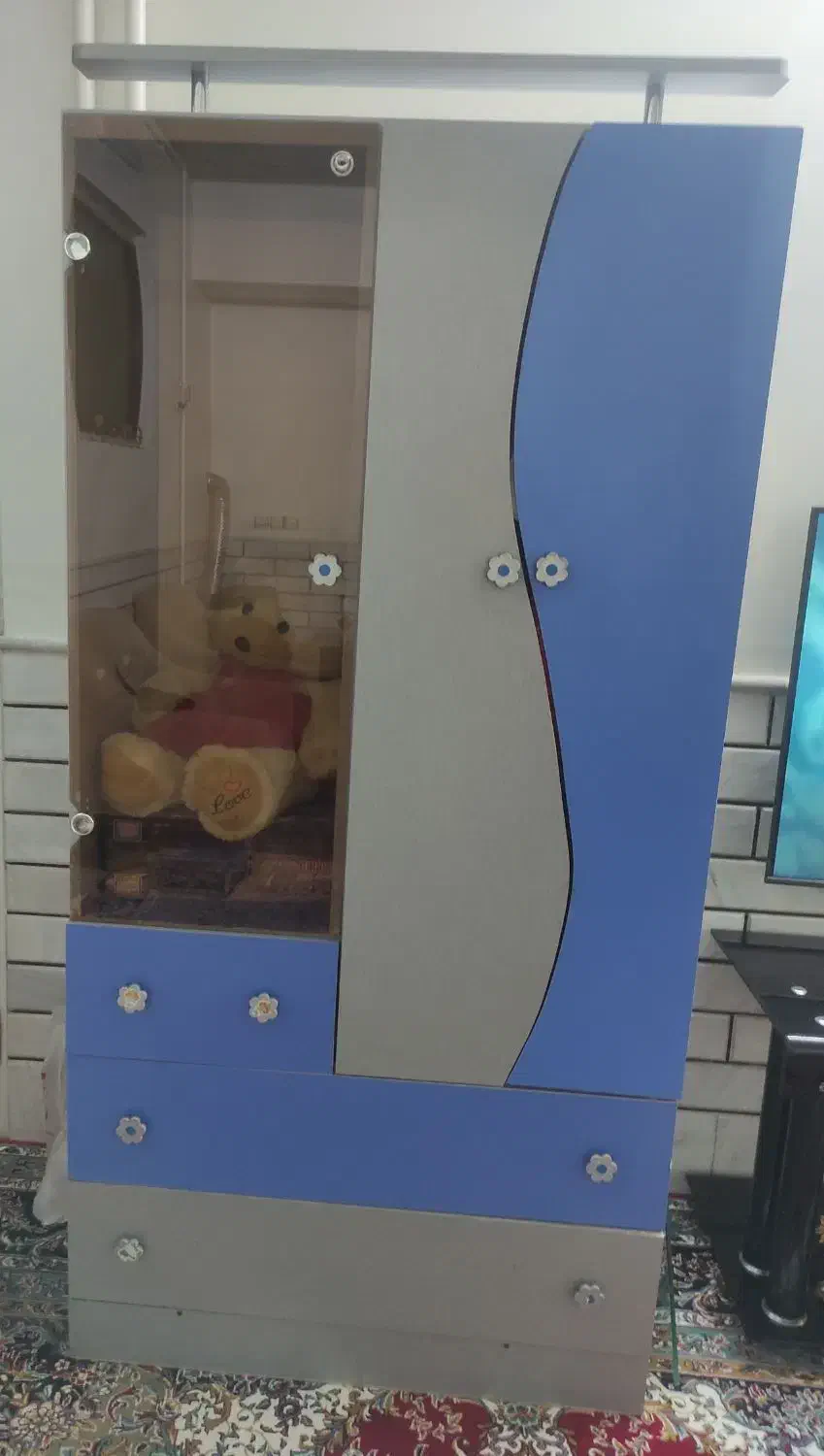 کمد کودک یا نوجوان|جاکفشی، کمد، دراور|قم, انصار‌الحسین|دیوار