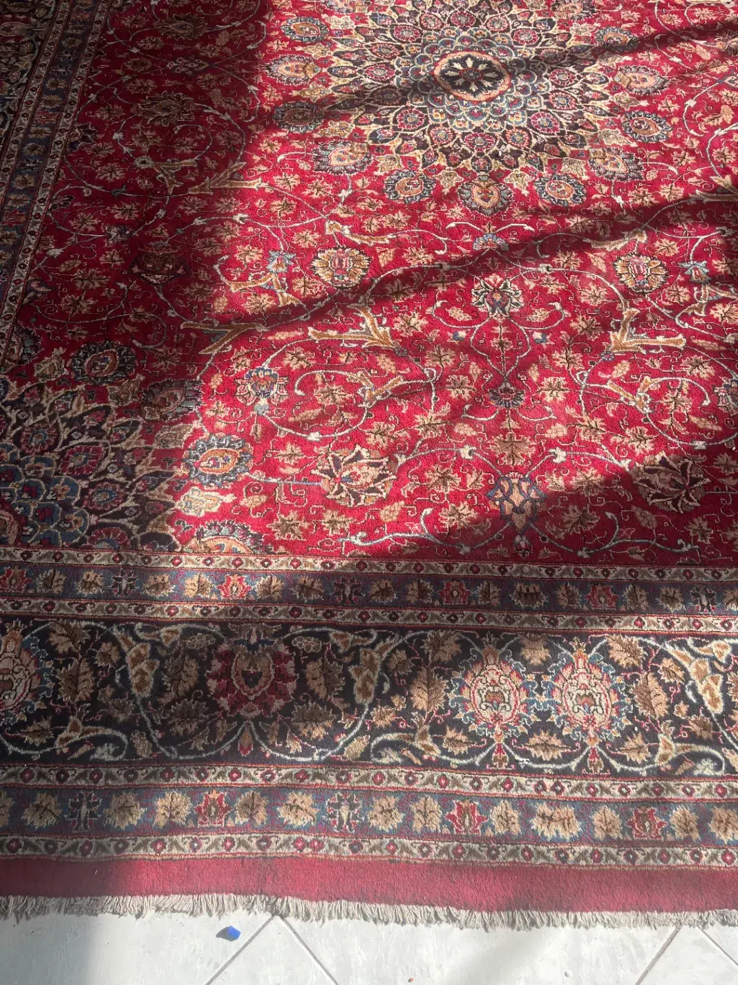 فرش ۱۲ متری دستبافت سالم|فرش|نسیم‌شهر, |دیوار