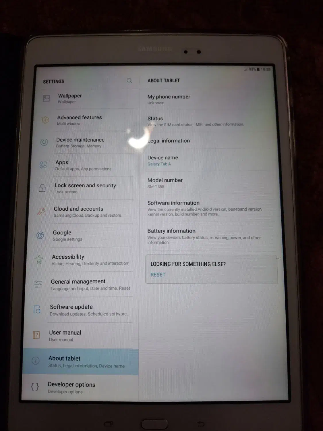 تبلت سامسونگ Galaxy Tab A|تبلت|فردیس, فردیس|دیوار