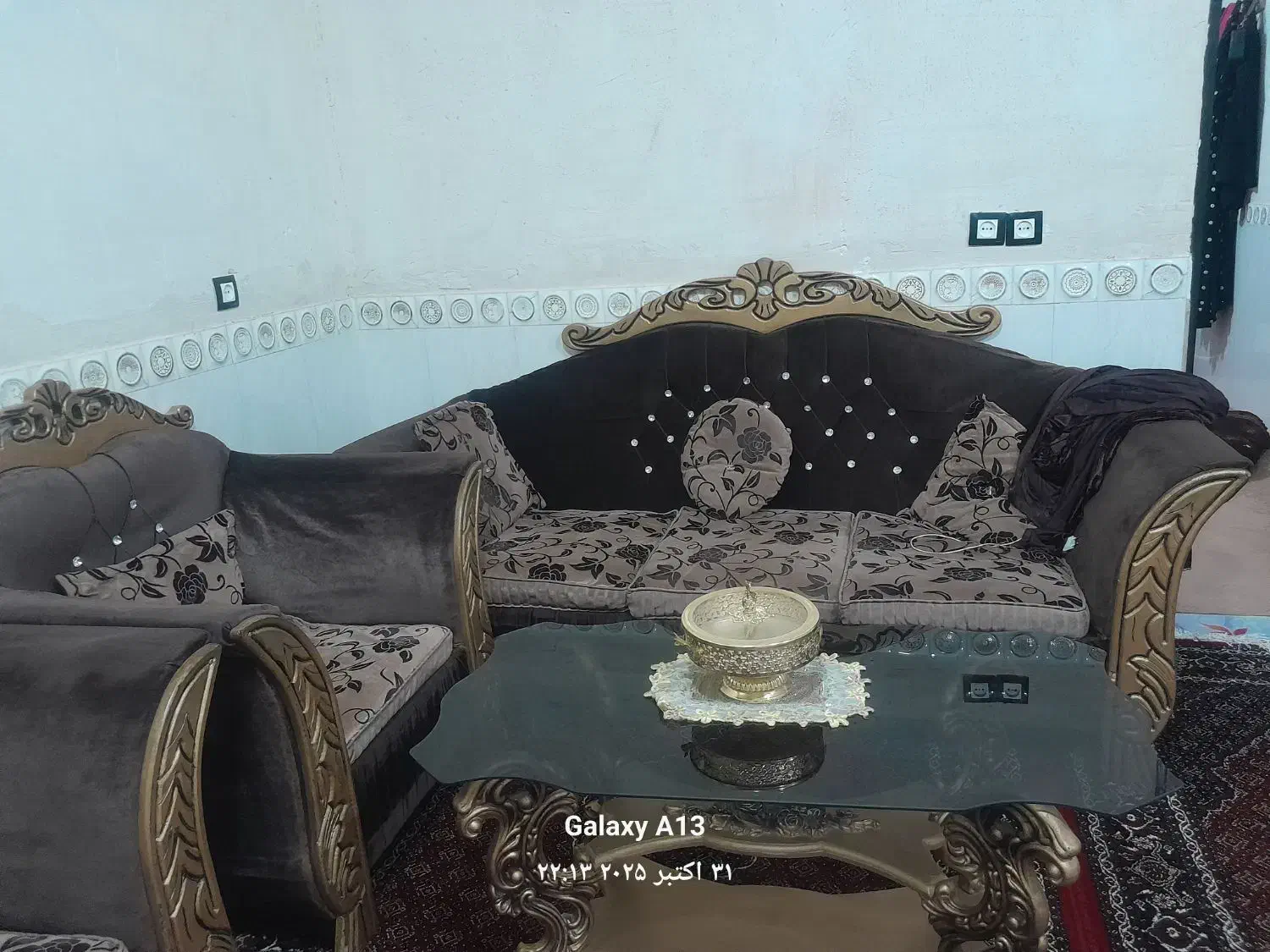 مبل۷ نفره|مبلمان خانگی و میز عسلی|ثلاث باباجانی, |دیوار