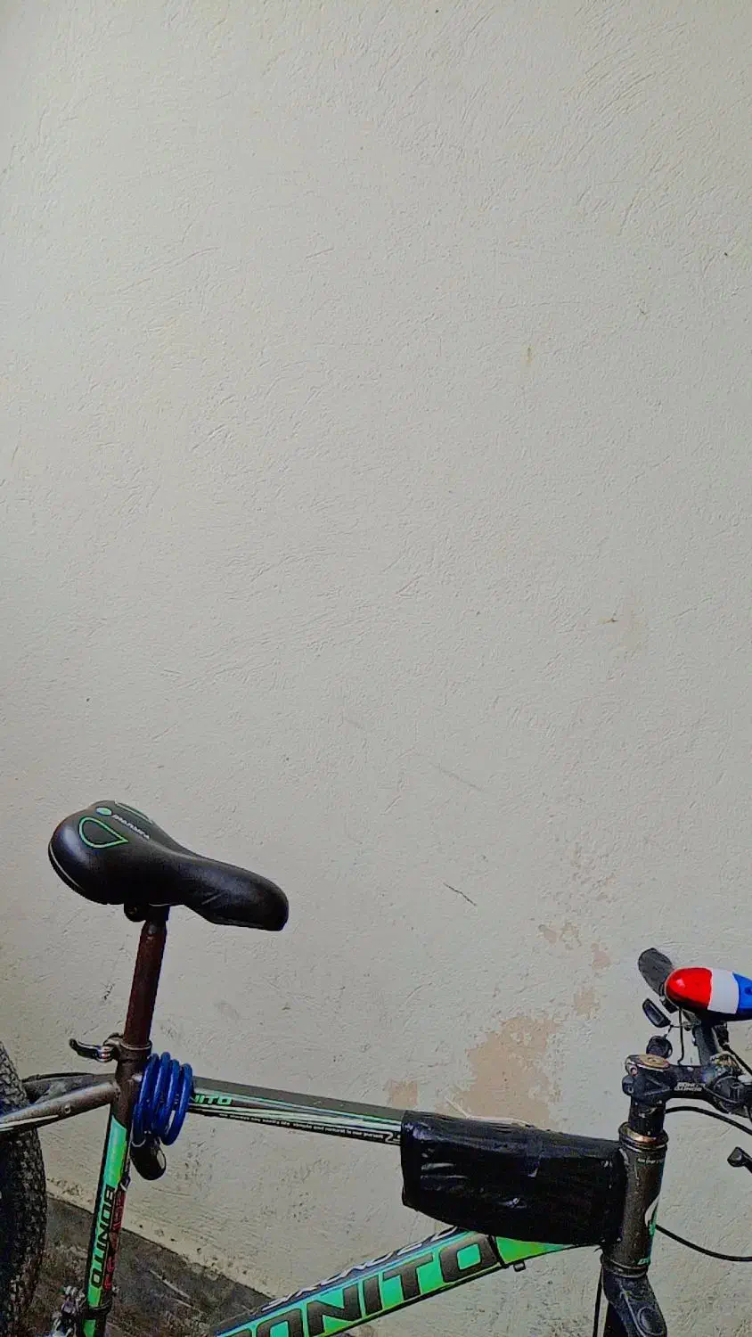 دوچرخه بونیتو رنگ سبز اسپیکر دار|دوچرخه، اسکیت، اسکوتر|مرودشت, ژیان|دیوار