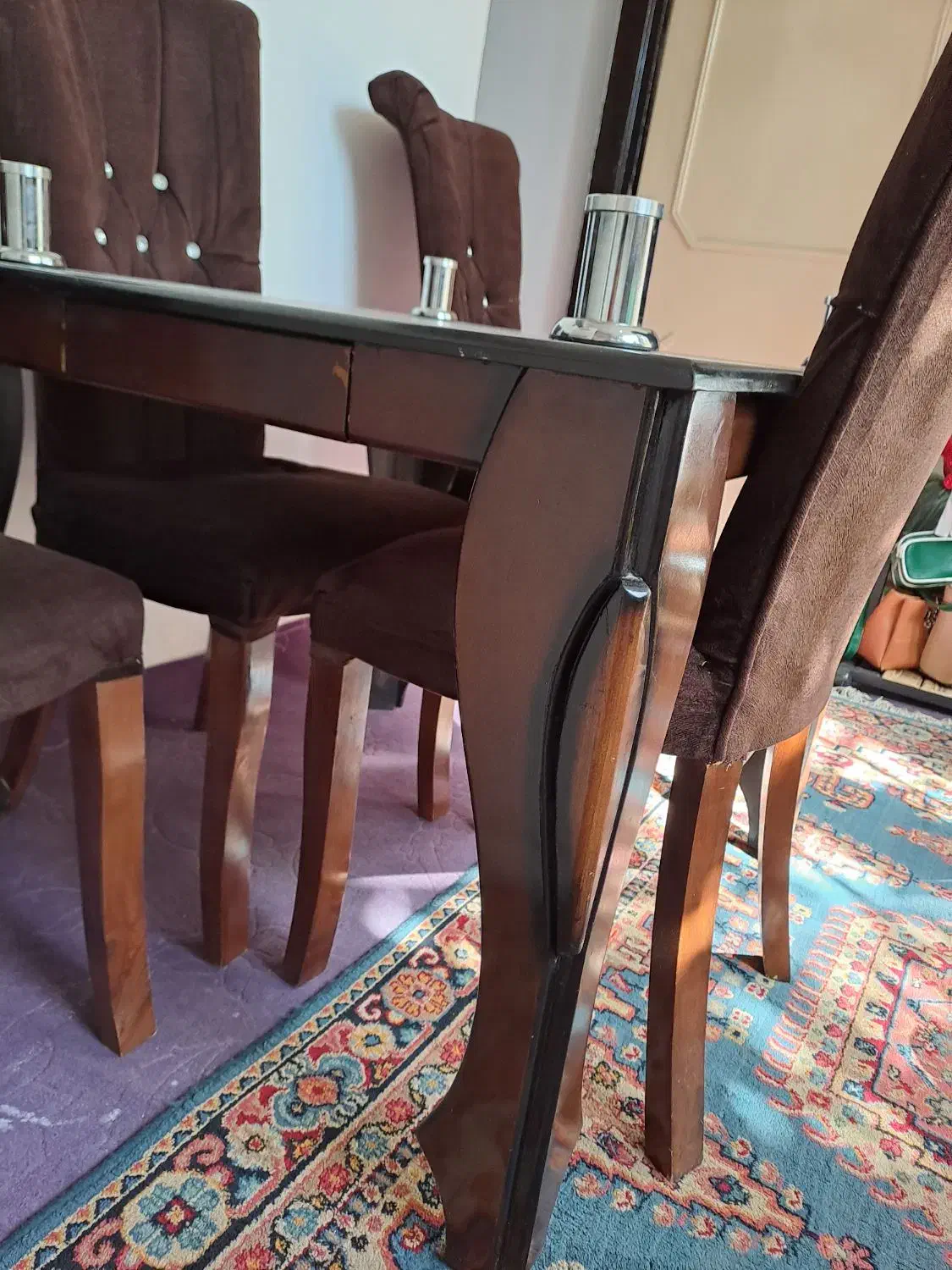 میز ناهار خوری ۴ نفره|میز و صندلی غذاخوری|مشهد, الهیه|دیوار