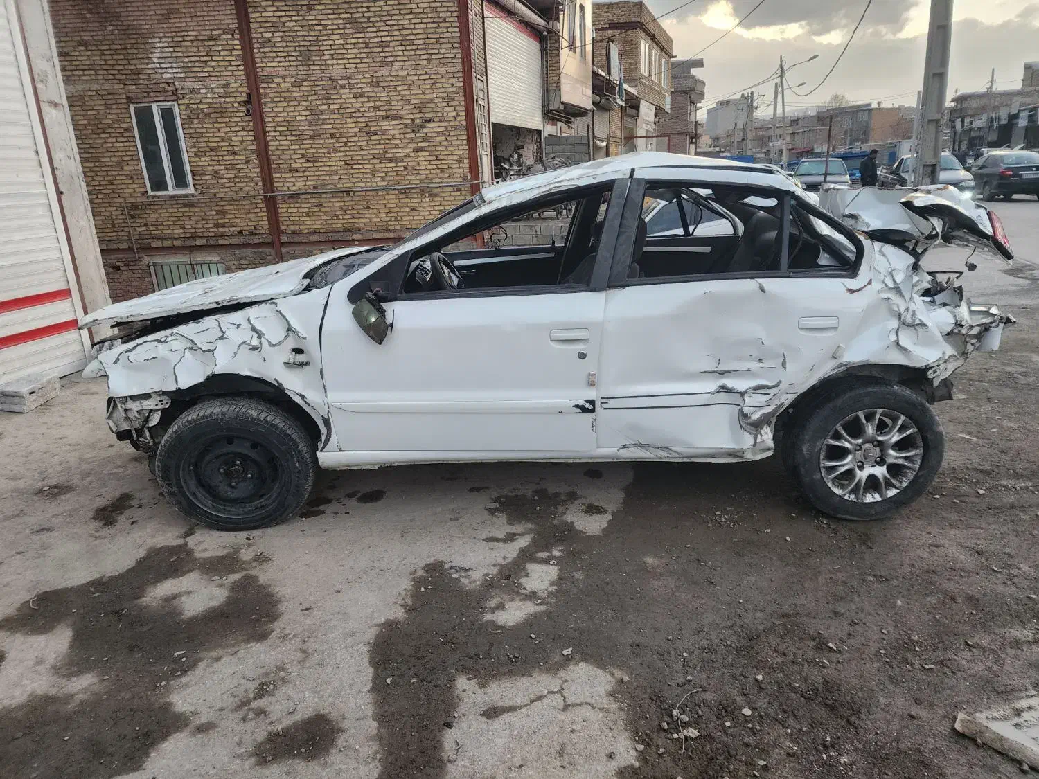 سمند سورنef7 تصادفی|خودرو سواری و وانت|ارومیه, |دیوار