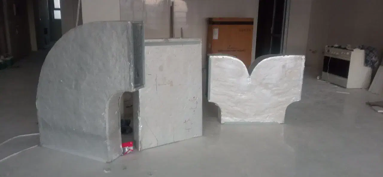 کانال کولر داکت اسپلیت|کولر گازی و فنکوئل|کرمانشاه, |دیوار