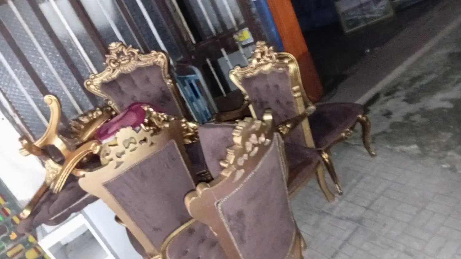 مبل ومیزناهارخوری جور۸نفره|مبلمان خانگی و میز عسلی|رویان, |دیوار