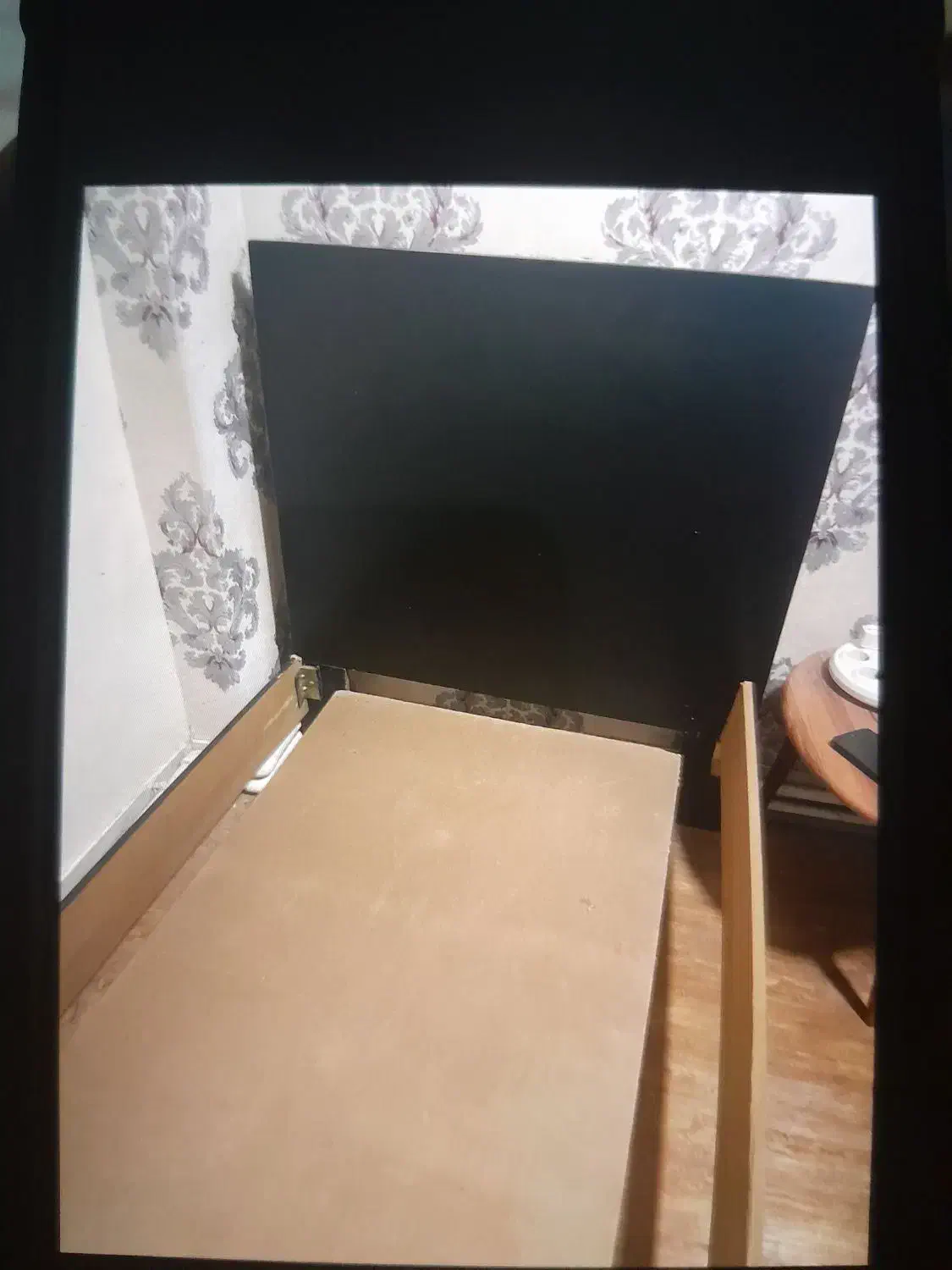 تخت یکنفره چوبی|تخت و سرویس خواب|ساری, |دیوار