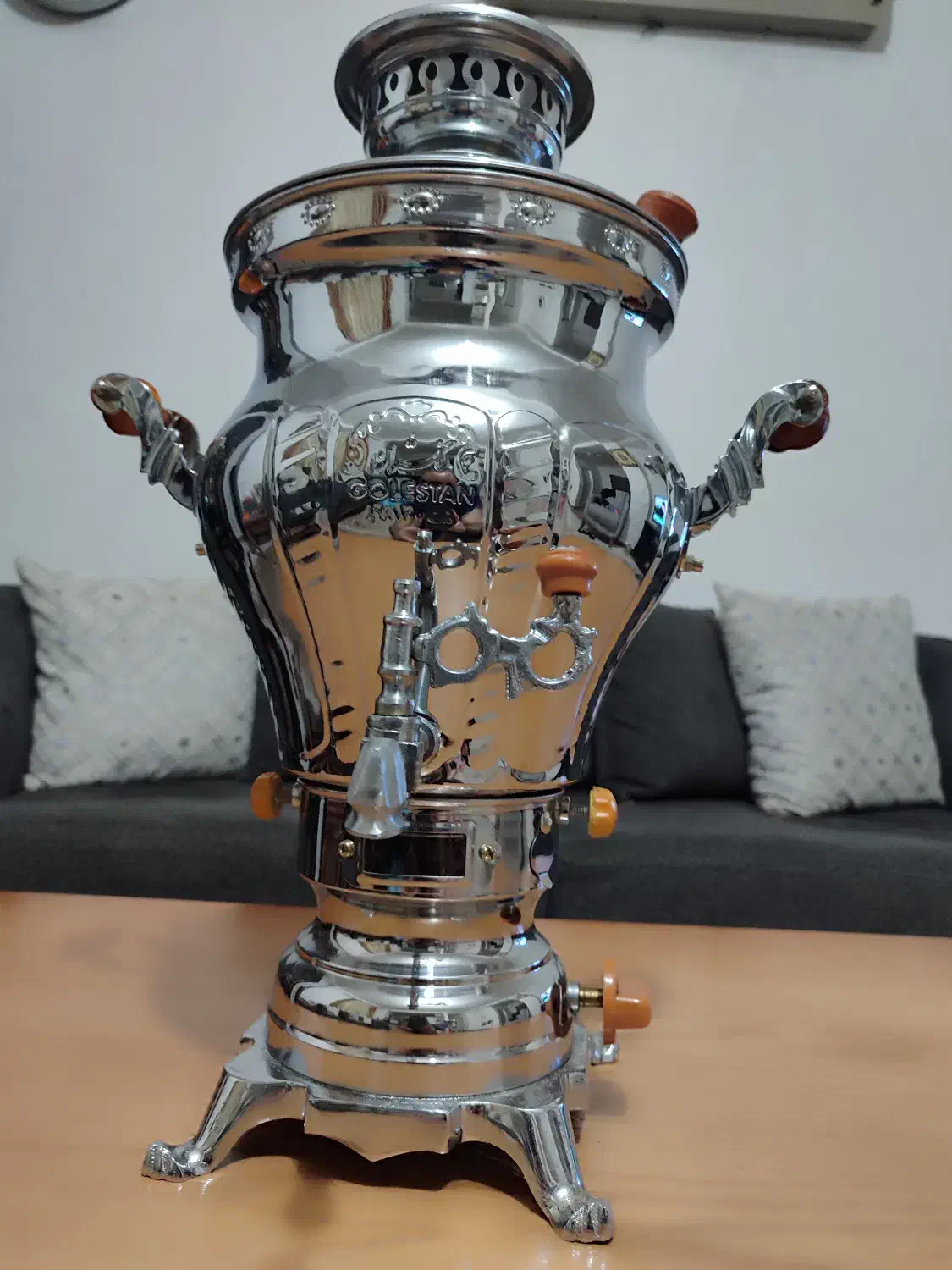 سماور گازی گلستان ۶ لیتری|سماور، چای‌ساز، قهوه‌ساز|رشت, کوی مهر|دیوار