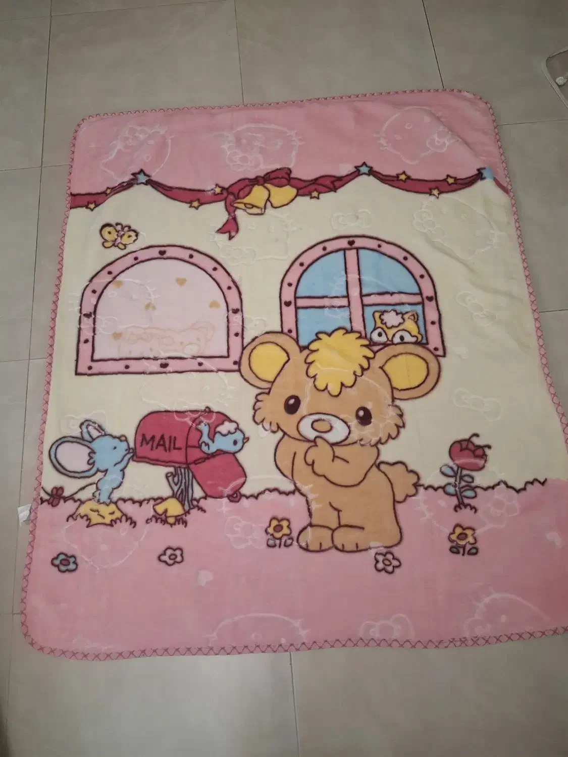 پتو کودک‌|رختخواب، بالش، پتو|رشت, کوی عرفان|دیوار