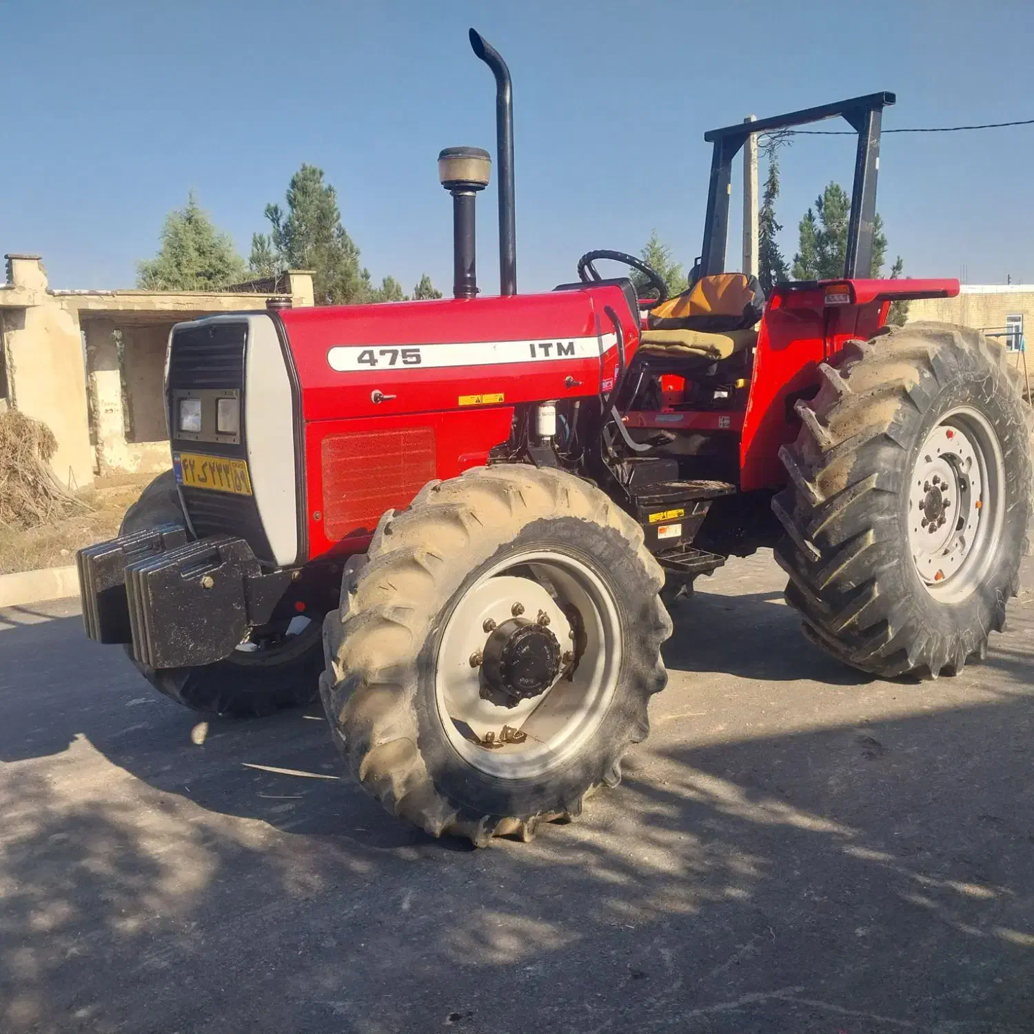 تراکتور جفت کارخانه ۴۷۵ مدل ۹۹ پمپ کوچیک|خودرو سنگین|گنبد کاووس, |دیوار