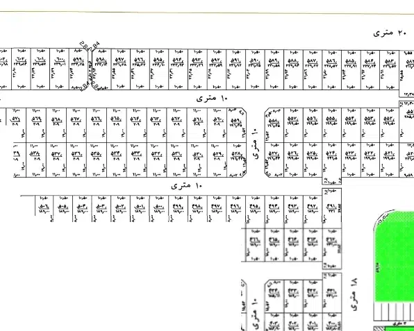فروش زمین تک لاین شهرک انصار|فروش زمین و ملک کلنگی|فسا, |دیوار