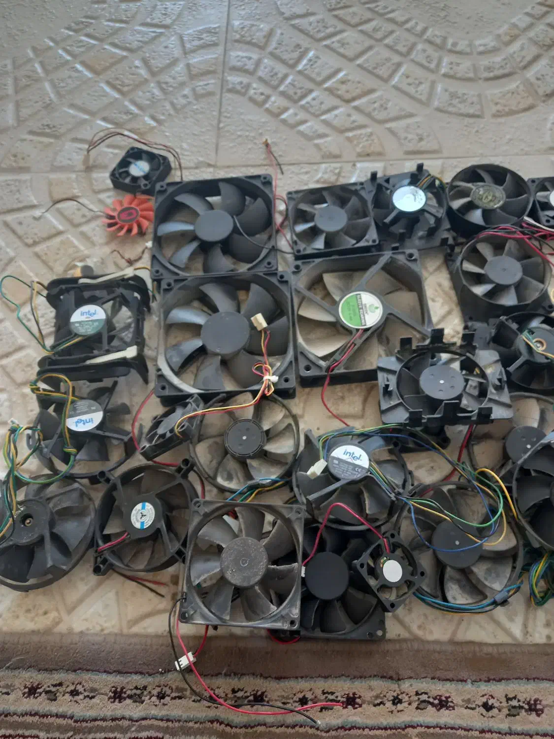 فن خنک کننده کامپیوتر|قطعات و لوازم جانبی رایانه|سمنان, |دیوار