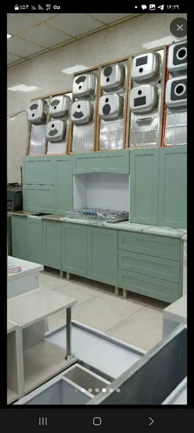 کابینت نئوکلاسیک اماده وسفارشی|مصالح و تجهیزات ساختمان|ساوه, |دیوار