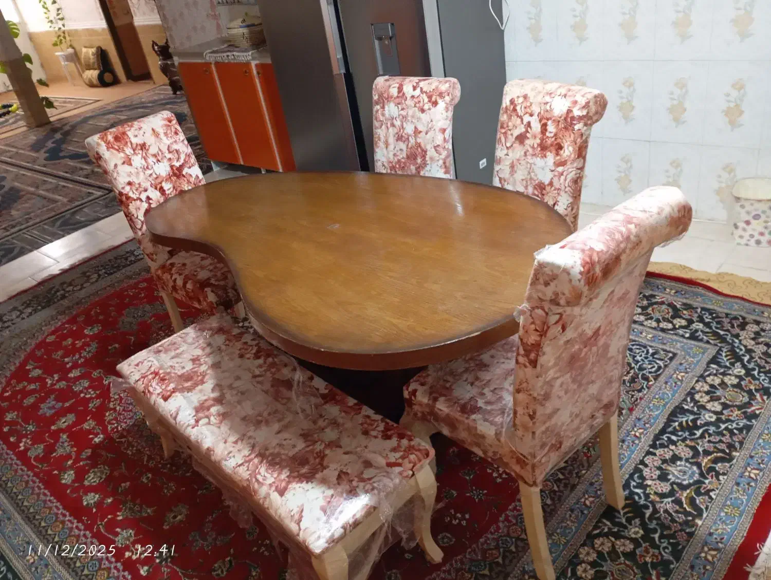 میز نهار خوری 7 نفره|میز و صندلی غذاخوری|یاسوج, |دیوار