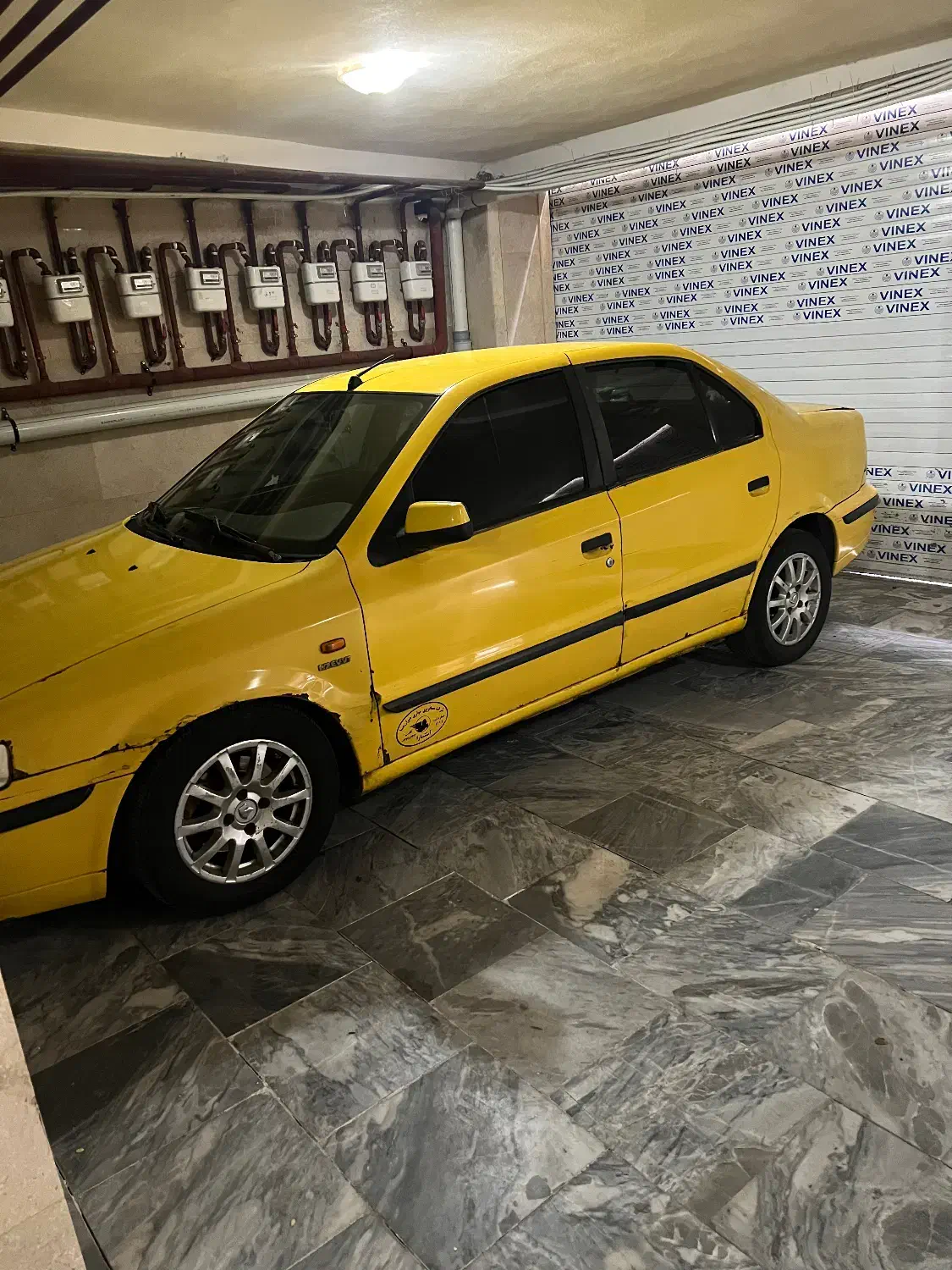 سمند موتور ملی زرد پلاک ع خط برون شهری|خودرو سواری و وانت|آستارا, |دیوار