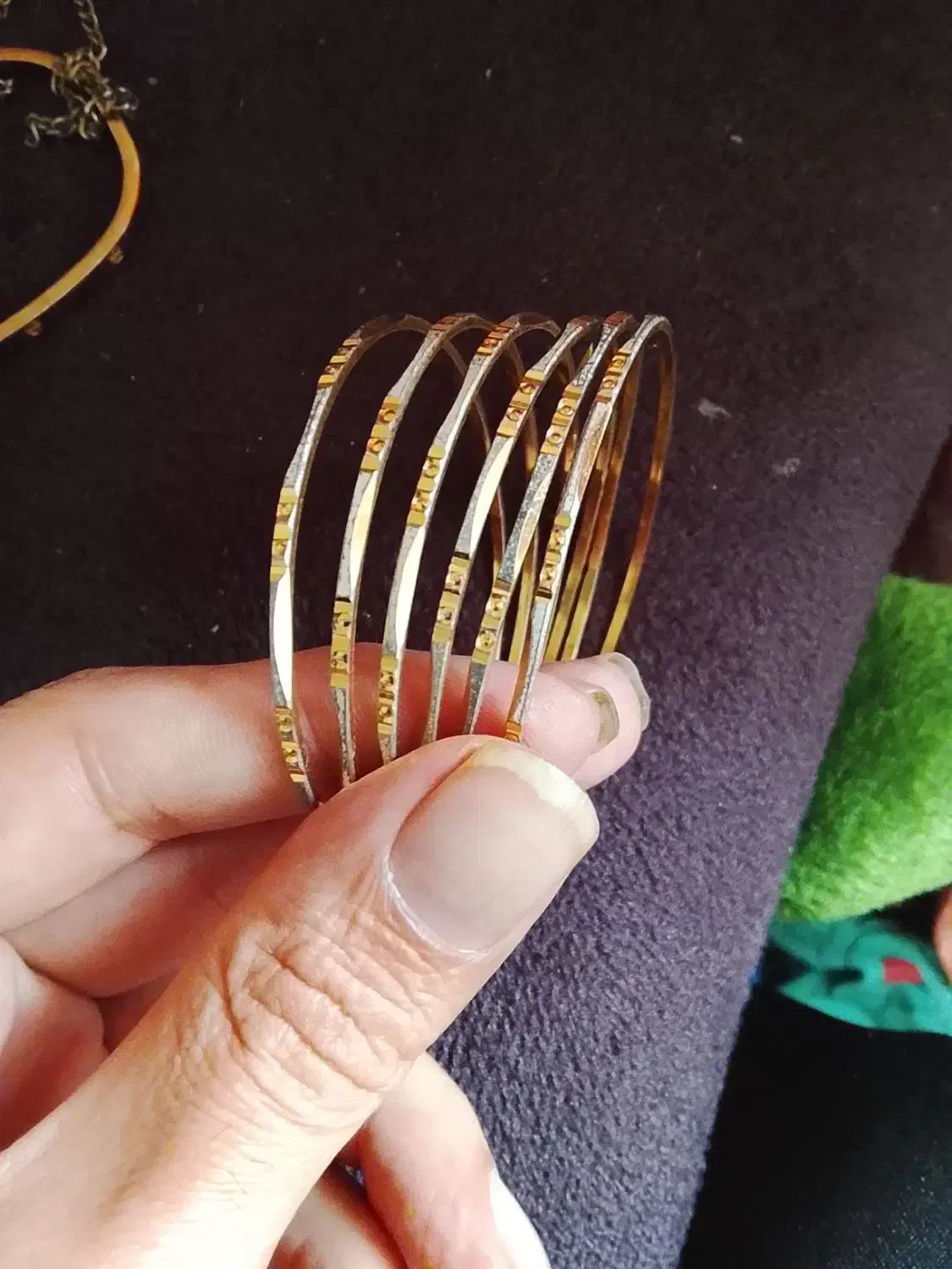 النگوی طلایی ۶ تایی|بدلیجات|رشت, رشتیان|دیوار