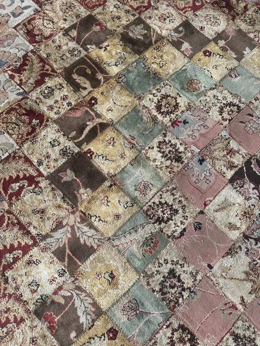 فرش ۶و ۴ متری و گرد چهل تیکه|فرش|کرج, فاز ۳ گوهردشت|دیوار