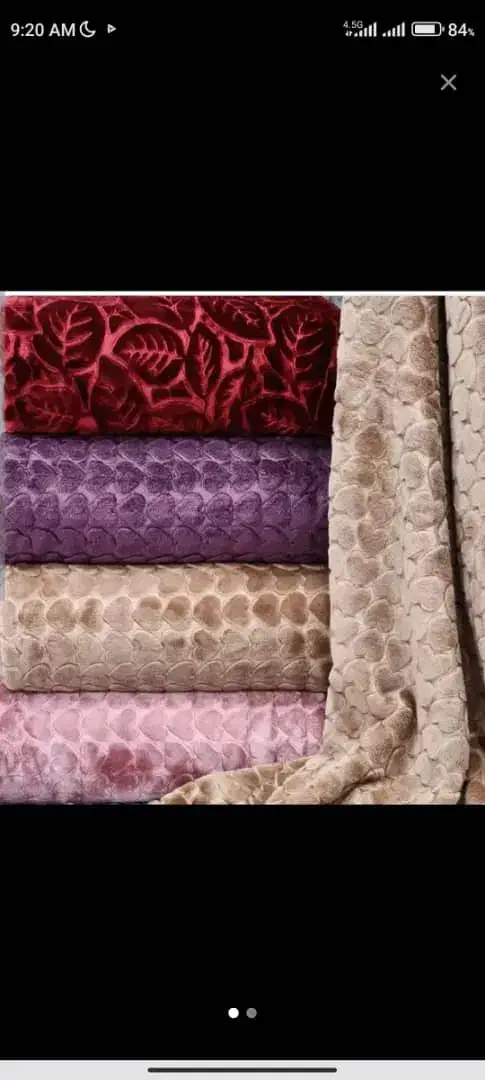 پتوهای دونفره گل برجسته|رختخواب، بالش، پتو|دهدشت, |دیوار