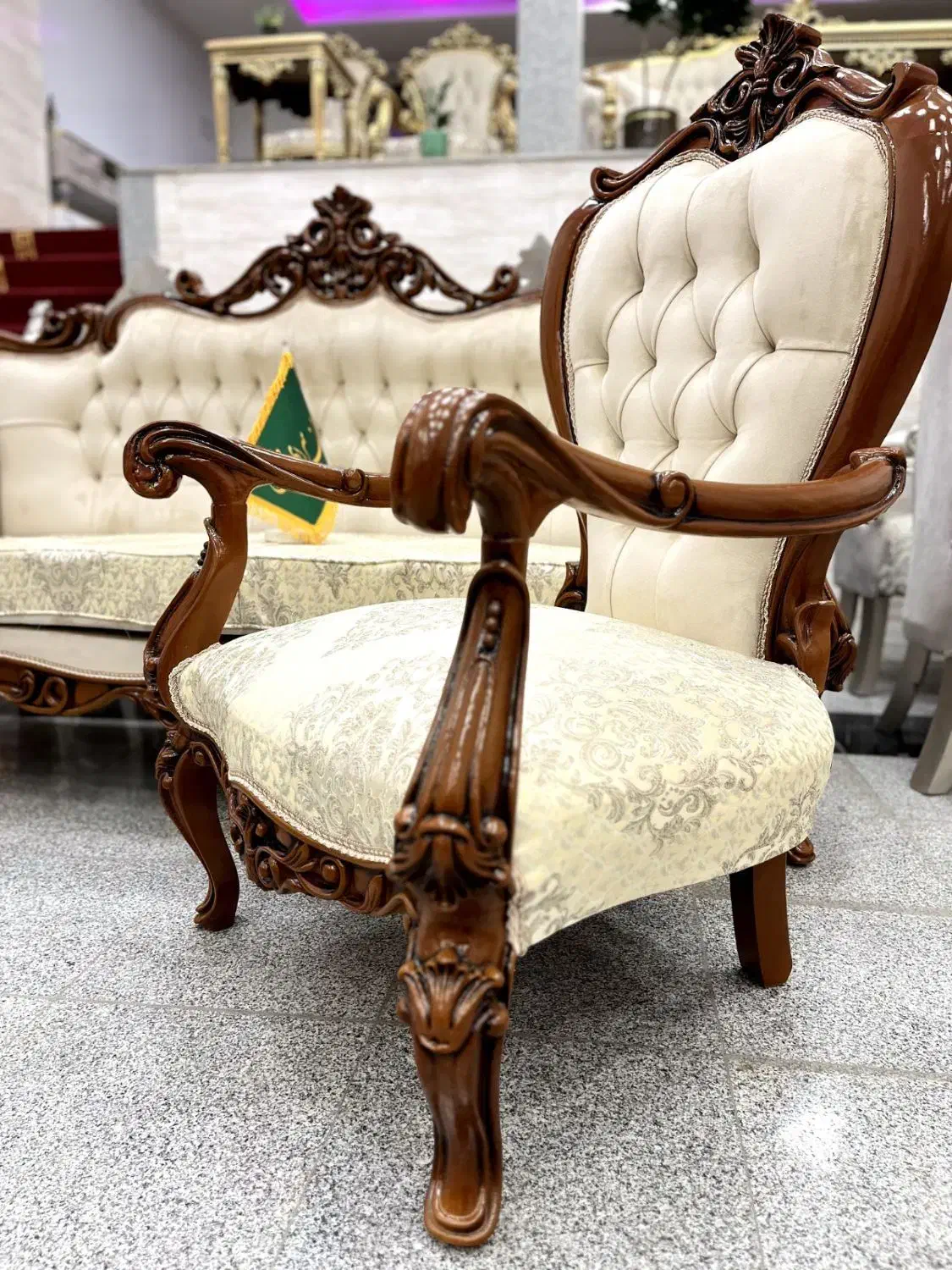 مبل استیل سلطنتی ماهلین|مبلمان خانگی و میز عسلی|همدان, |دیوار