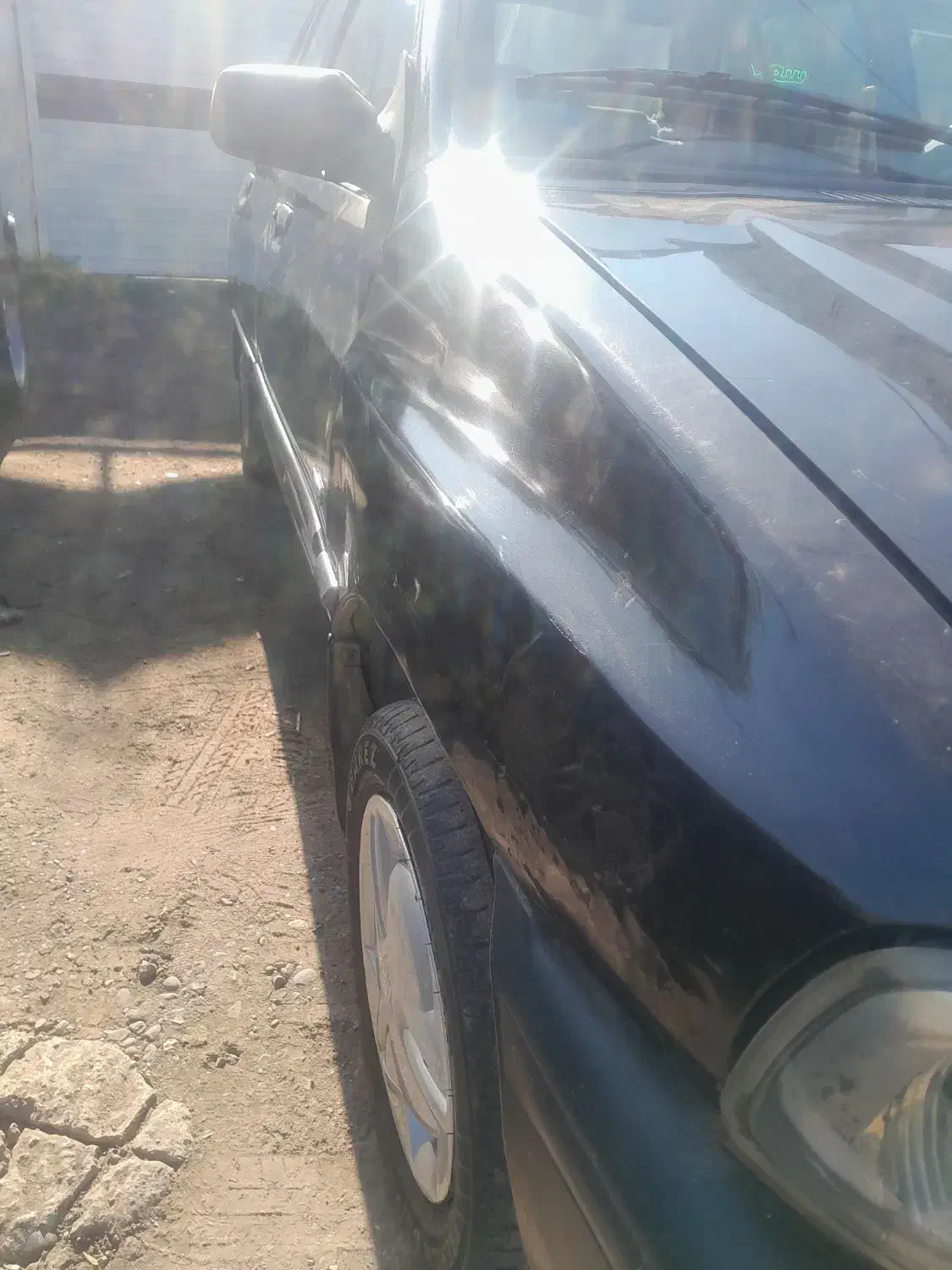 پراید مدل ۸۲ رنگ مشکی سه تیکه پلمپ|خودرو سواری و وانت|لشت نشا, |دیوار