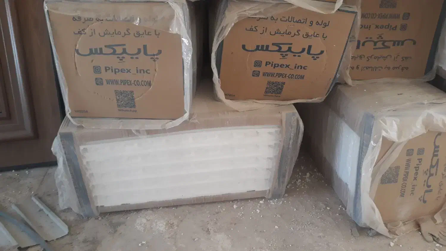 فوم شانه تخم مرغی گرمایش از کف|مصالح و تجهیزات ساختمان|آبگرم, |دیوار