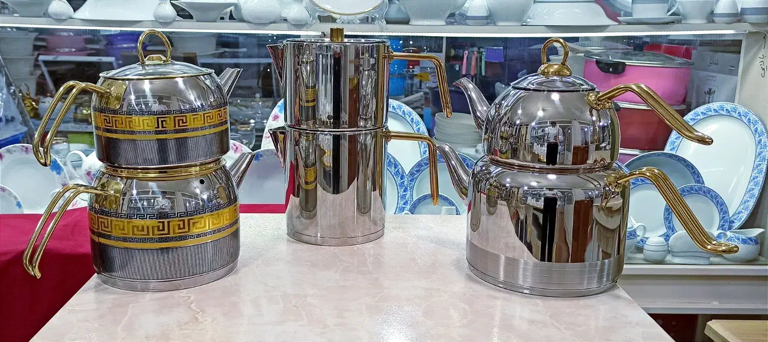 حراج چندین مدل کتری قوری های وارداتی|قوری، کتری، قهوهساز دستی|اسلامآباد غرب, |دیوار