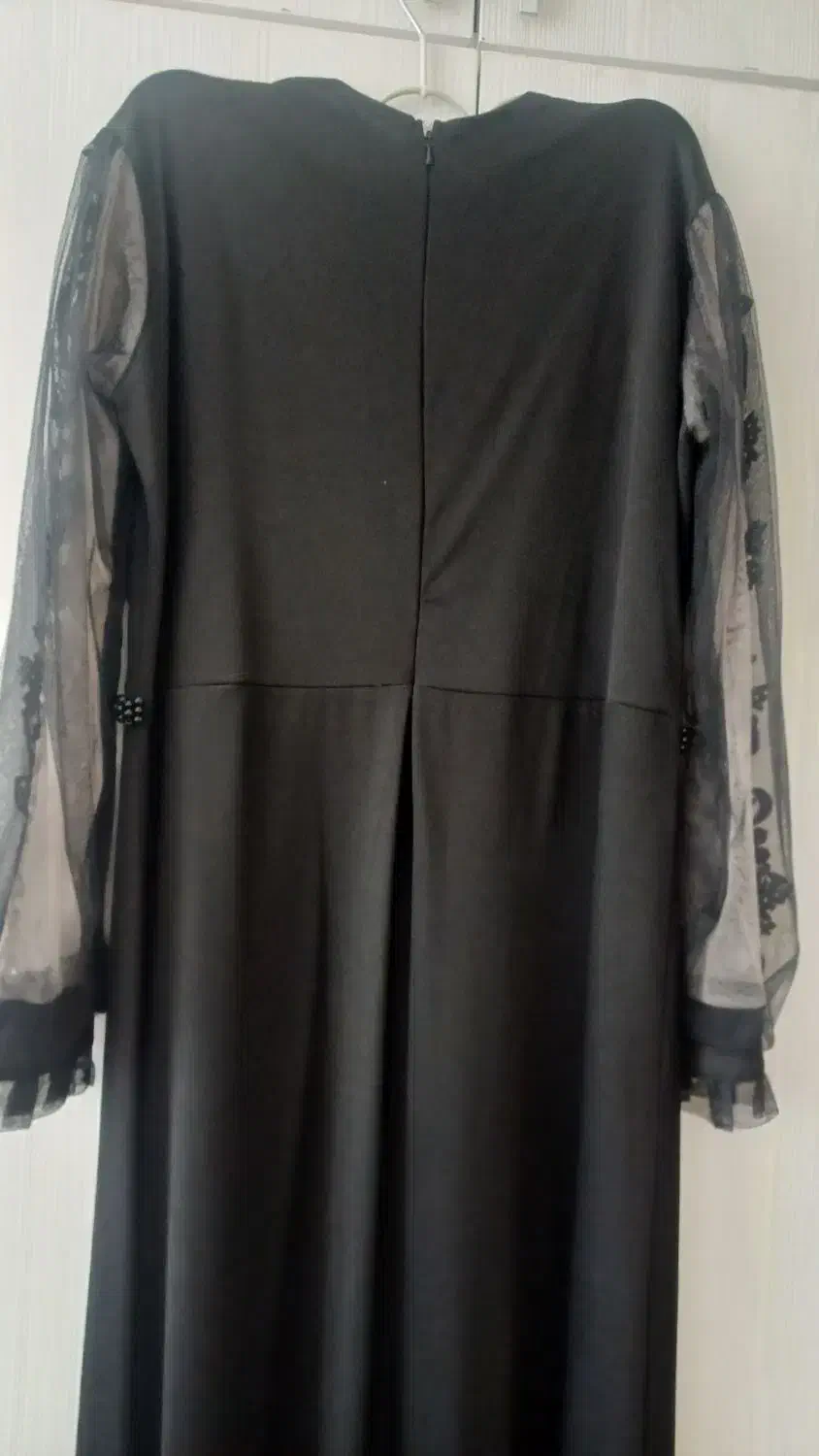 لباس مجلسی مشکی سنگدوزی شده|لباس|قمرود, |دیوار