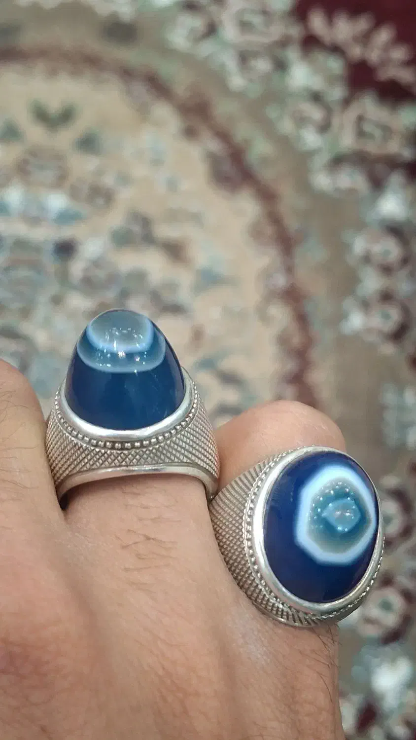 انگشتر نقره|زیورآلات و اکسسوری|جوانرود, |دیوار