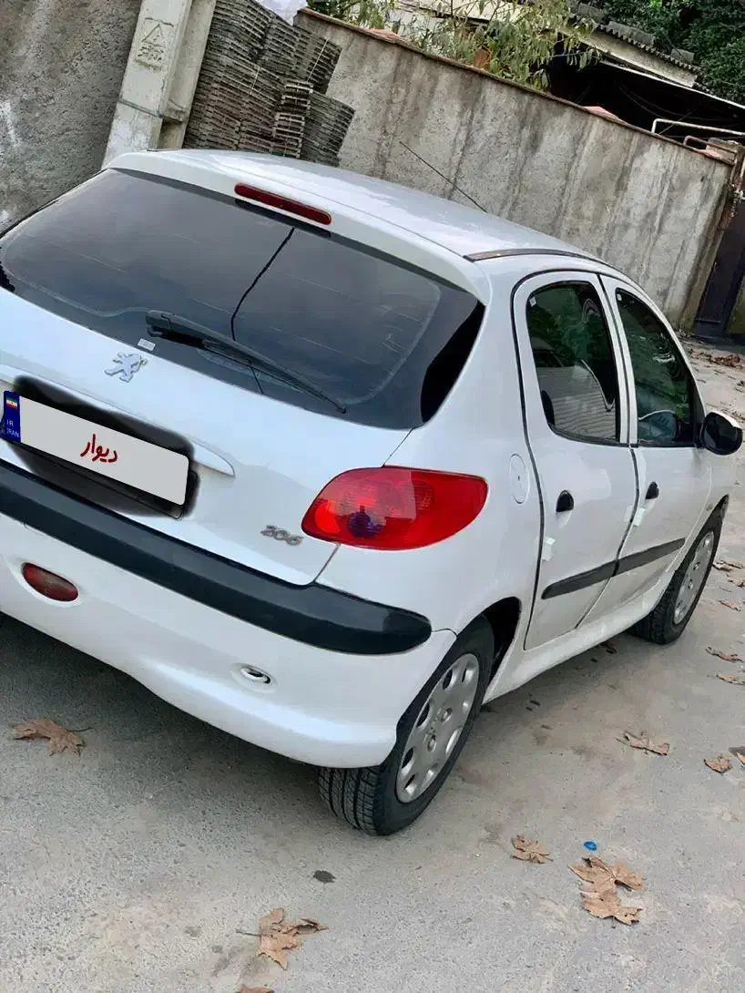 ۲۰۶ مدل ۸۹ دور رنگ جابه جایی و معاوظه|خودرو سواری و وانت|آمل, |دیوار