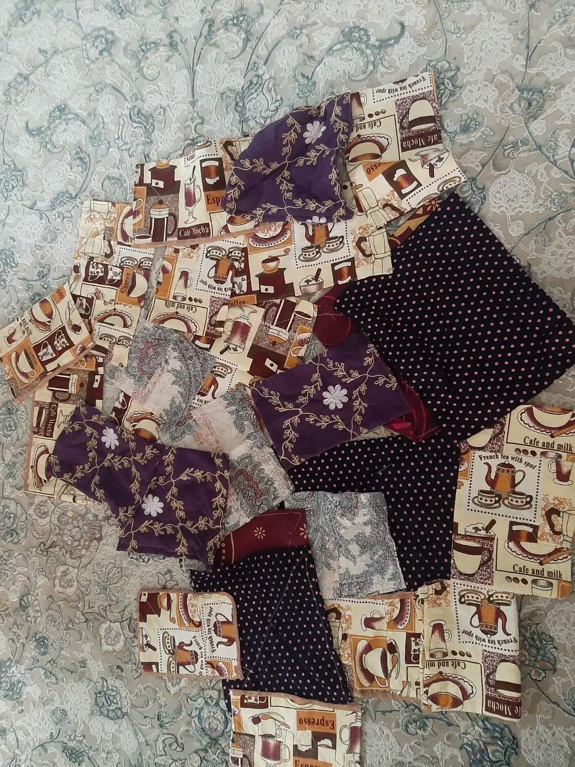 دستمال|سفره، حوله، دستمال آشپزخانه|قم, علی آباد سعدگان|دیوار