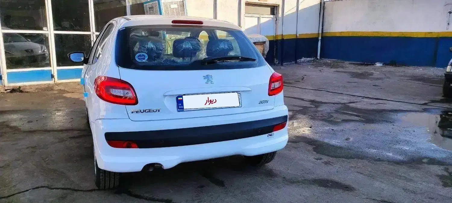 207 دنده ای ارتقا سقف فلزی  tu5 خشک|خودرو سواری و وانت|خواجه, |دیوار