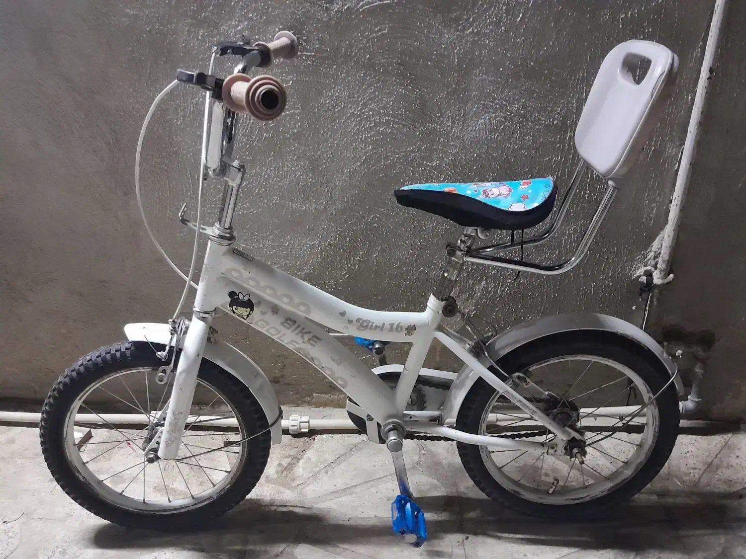 دوچرخه سایز ۱۶ سالم وتمیز توافقی هرچند قیمتش هست|دوچرخه، اسکیت، اسکوتر|محمدیه-قزوین, |دیوار