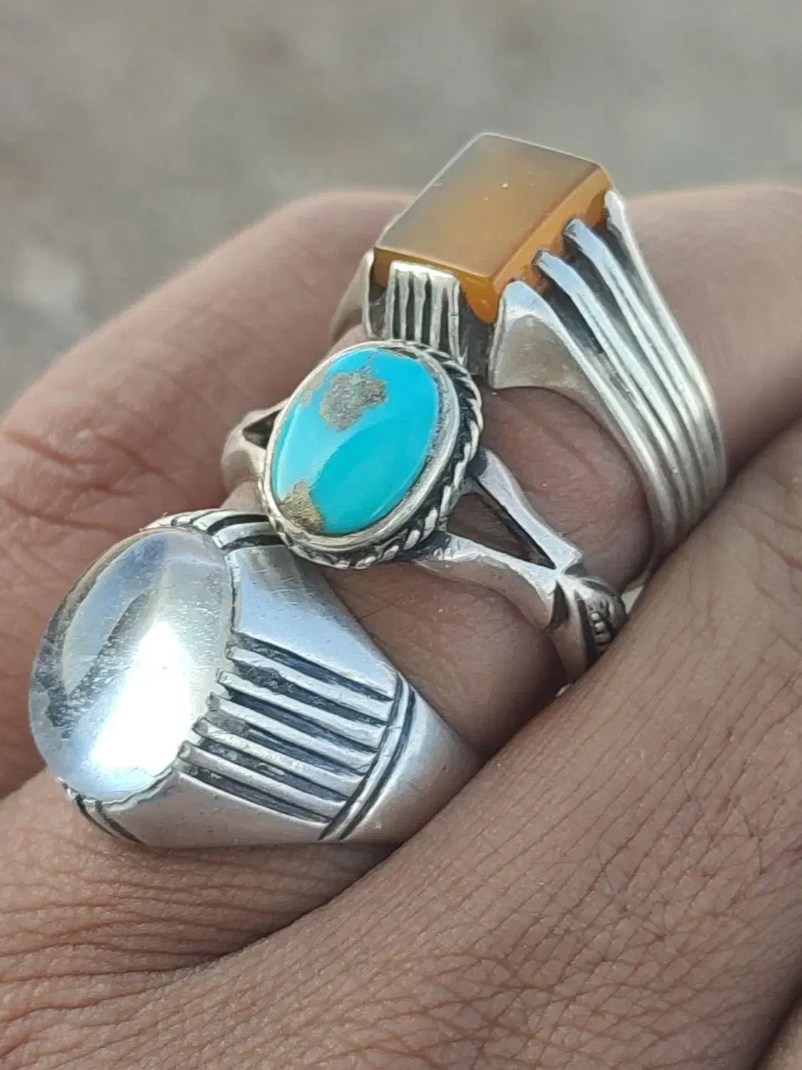 انگشتر ریز نقره|جواهرات|نیشابور, شهرک اندیشه|دیوار