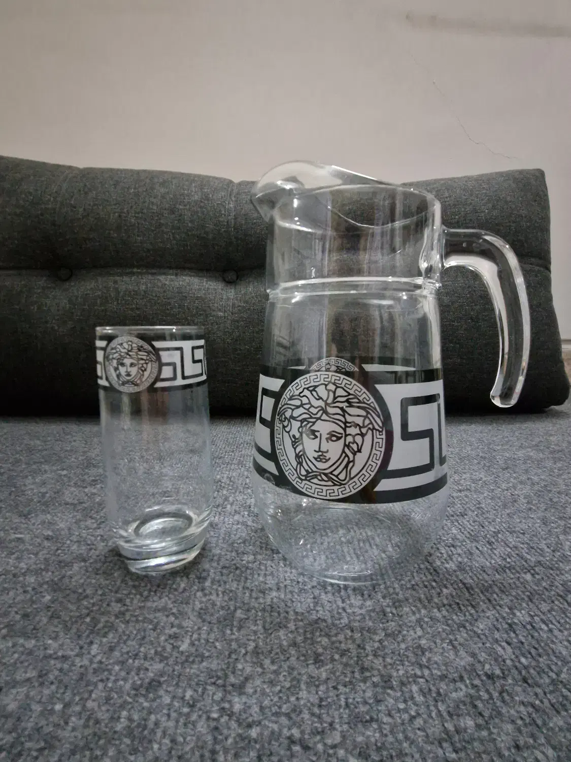 پارچ و لیوان مارک بولرو ترک|ظروف سرو و پذیرایی|شیراز, چنچنه|دیوار