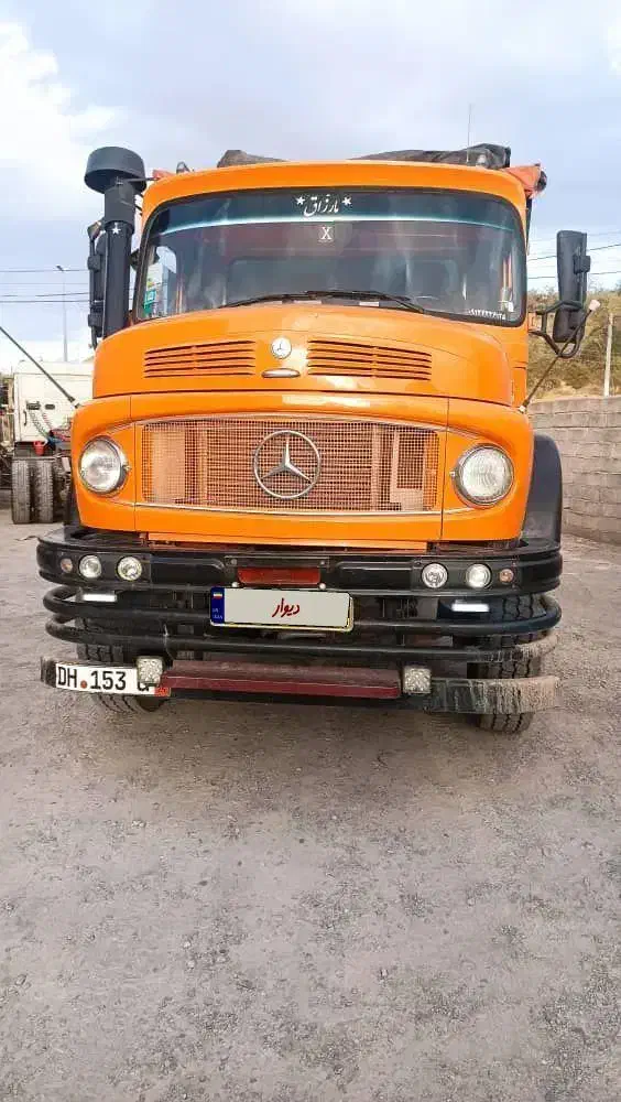 بنز تک کمپرسی مدل ۱۴۰۳ و ۸۴ به همراه خاور کمپرسی|خودرو سنگین|تبریز, |دیوار