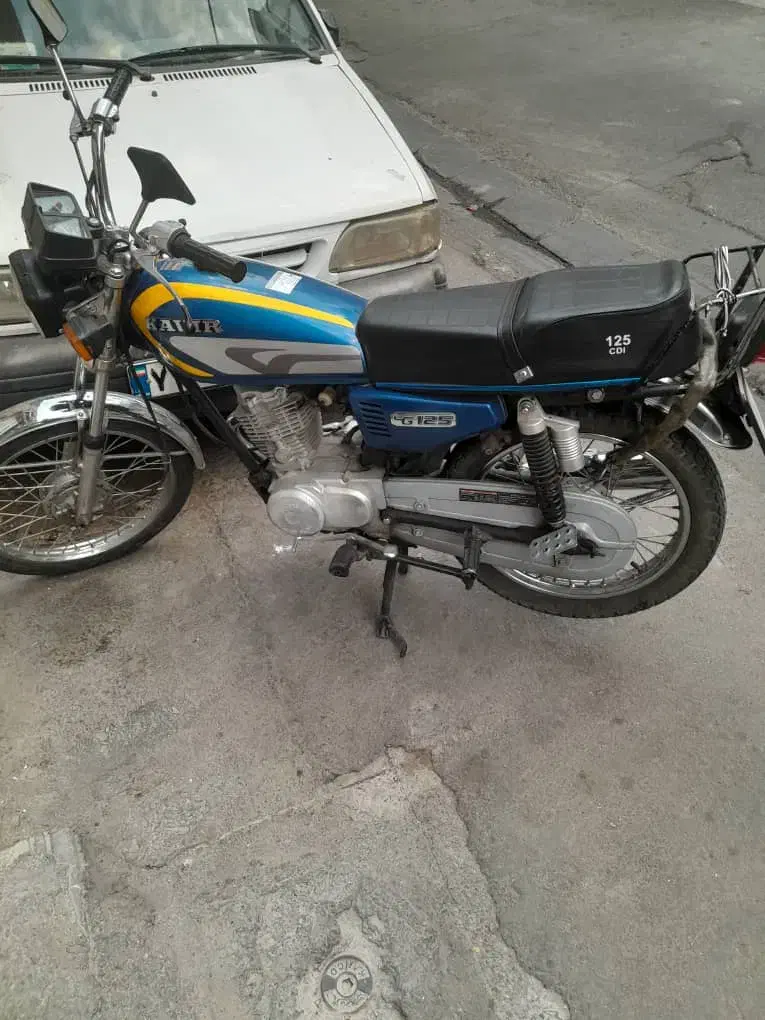 موتور هوندا 125 مزایده مدل93|موتورسیکلت|تهران, فلسطین (میدان انقلاب)|دیوار