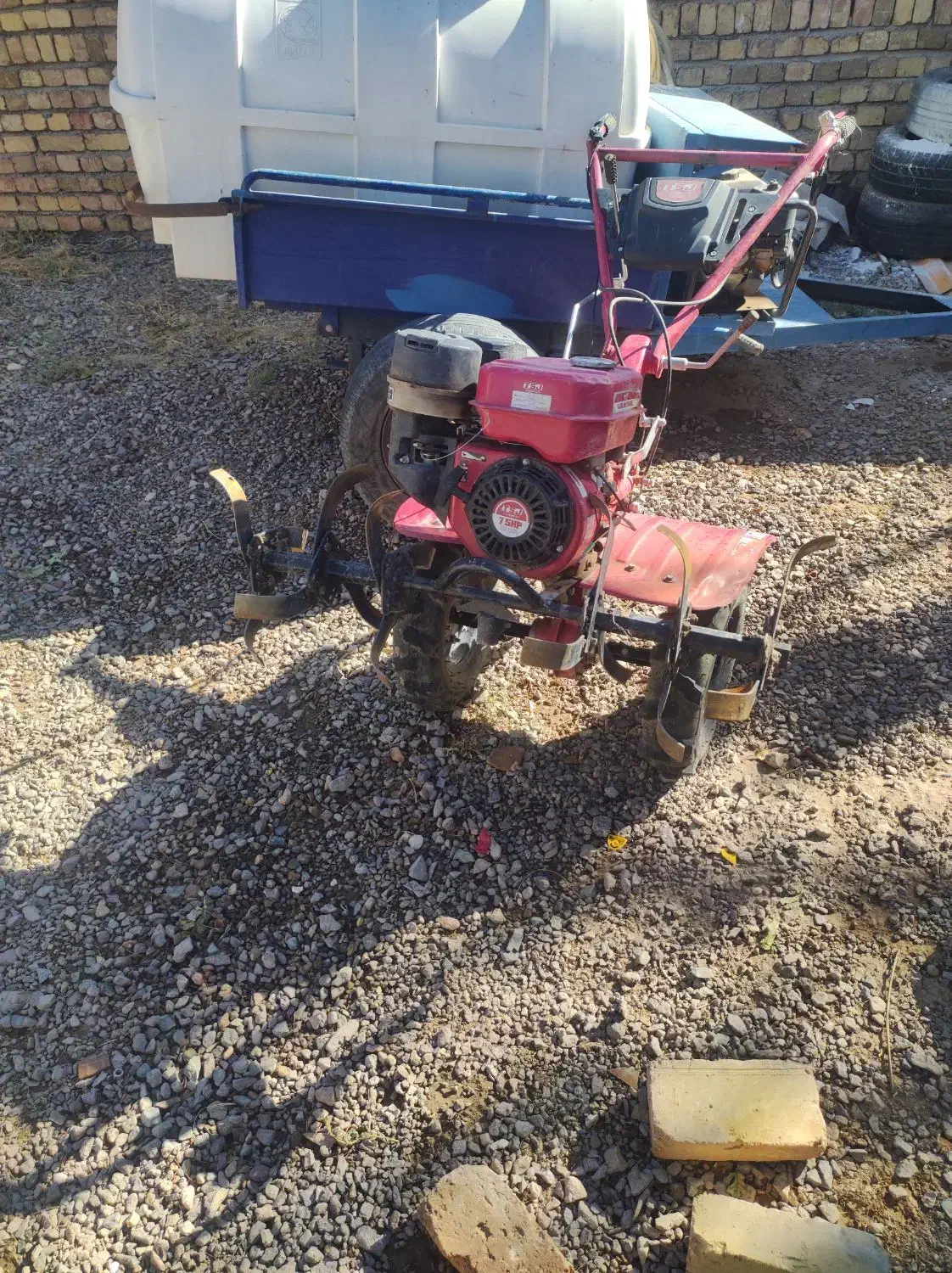 تیلر7ونیم اسب درحدنو بنزینی|خودرو سنگین|قزوین, |دیوار