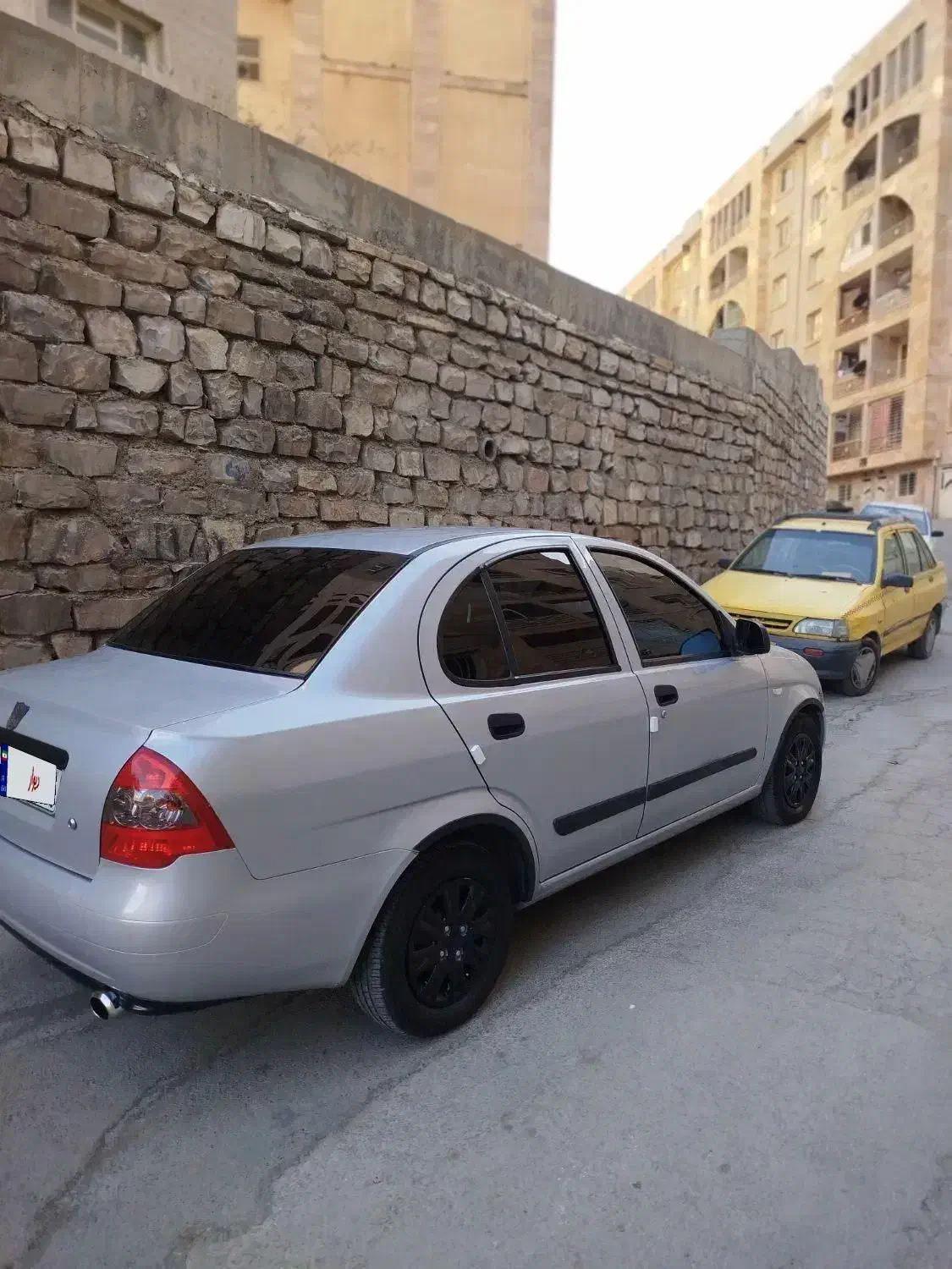 تیبا نقره ای مدل 95|خودرو سواری و وانت|کرمانشاه, |دیوار