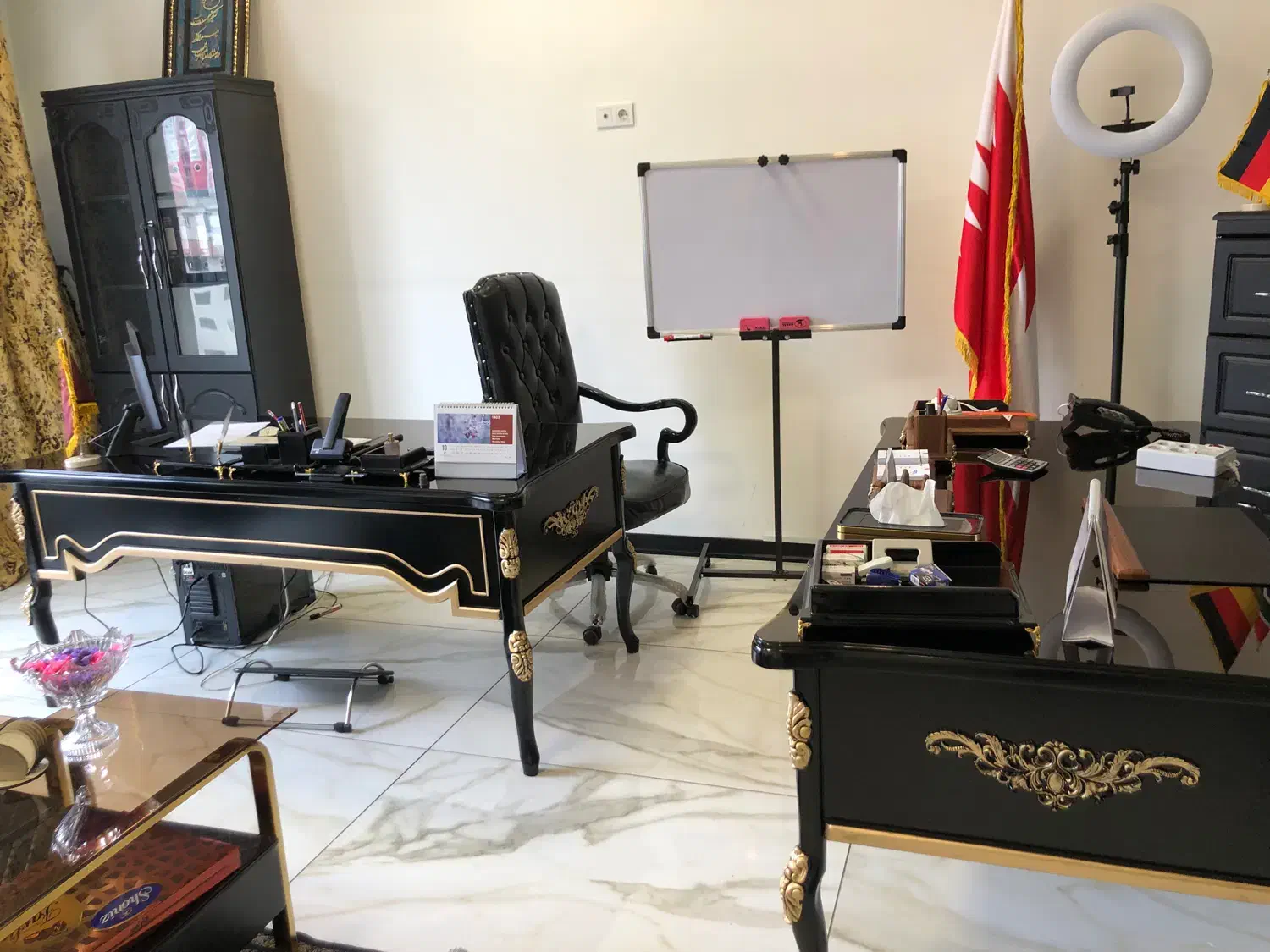 میزهای مدیریتی۱۸۰/صندلی اربابرجو/درحدنو/جداگانه|مبلمان اداری|تهران, تجریش|دیوار