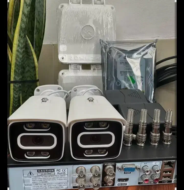 پک ۲عددی دوربین مداربسته دیددرشب رنگی|دوربین مداربسته|آمل, |دیوار