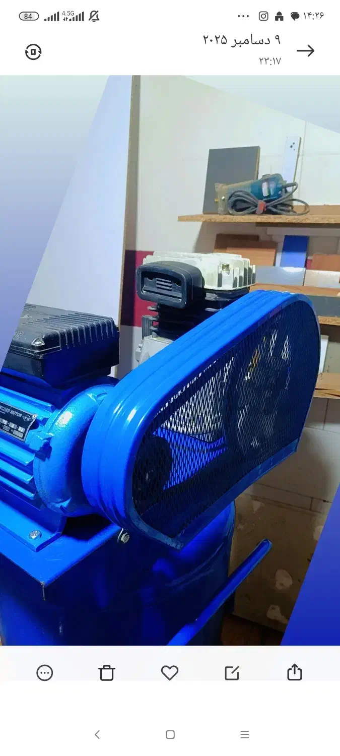 پمپ باد250لیتری و لوازم ام دی اف|ابزارآلات|گنبد کاووس, |دیوار