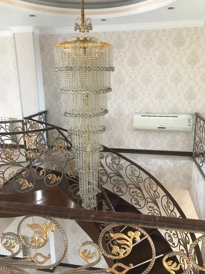 لوستر کریستال بلند دوبلکسی|لوستر و چراغ آویز|تهران, ایران|دیوار