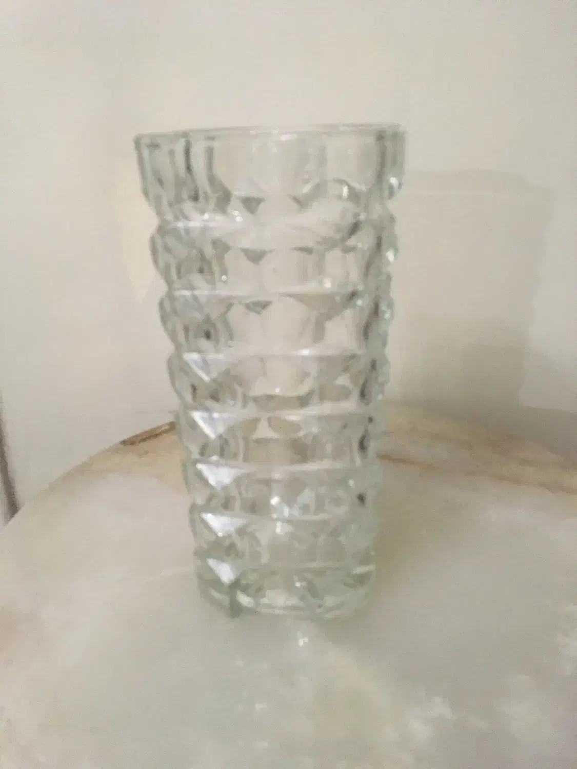 گلدان کریستال بزرگ  فرانسه|صنایع دستی و سایر لوازم تزئینی|تبریز, |دیوار