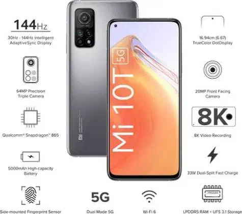 mi 10t 5g|موبایل|تهران, مینابی|دیوار