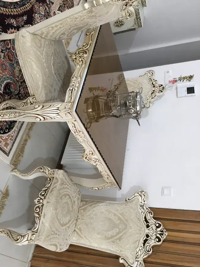 مبل نه نفره سلطنتی با چوب راش|مبلمان خانگی و میز عسلی|اردبیل, |دیوار