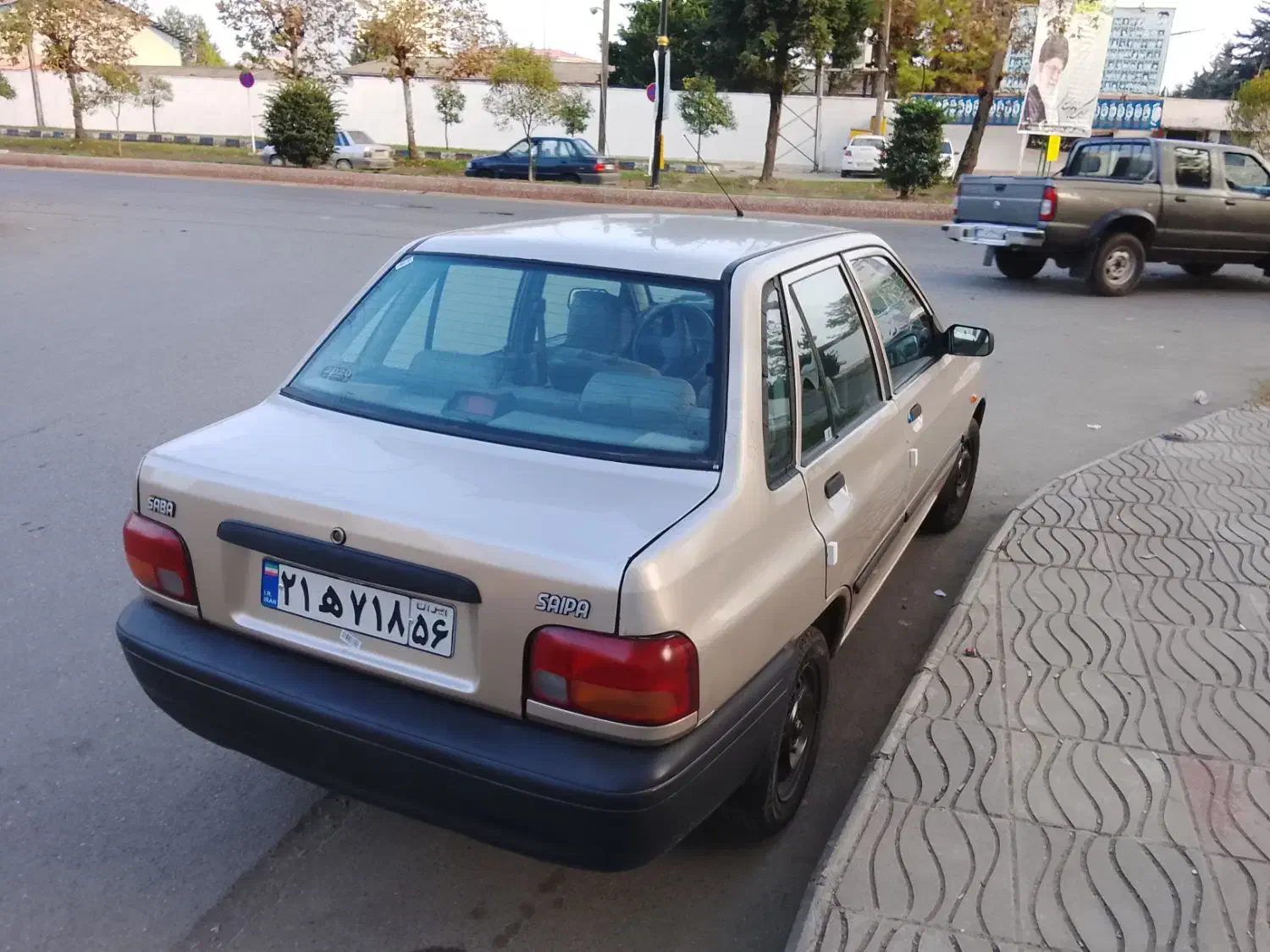 پراید صندوق دار مدل ۸۷ بژ خوشگل|خودرو سواری و وانت|رشت, لاکان|دیوار